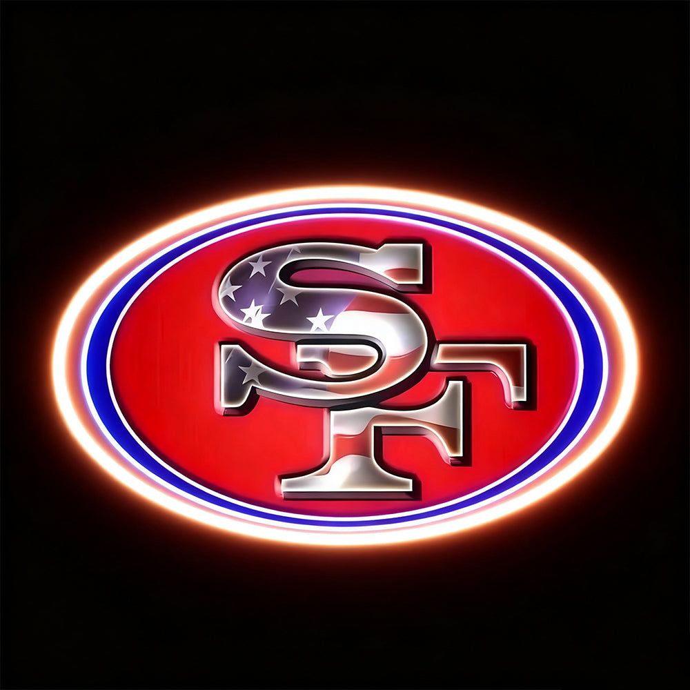 NFL New types Sanfrancisco 49ers big logo sign Chains for fans
