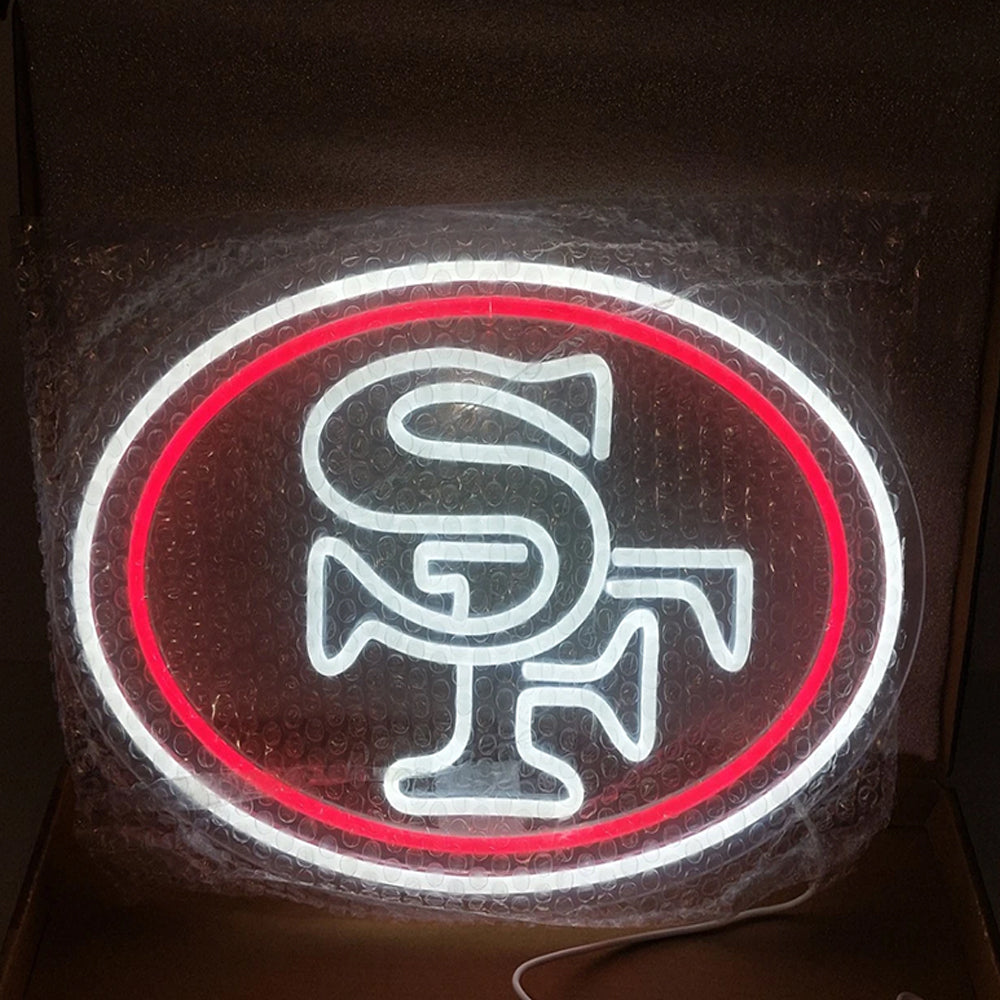 Faithful to the bay Do it for the bay NFL 49ers big logo sign Chains for fans