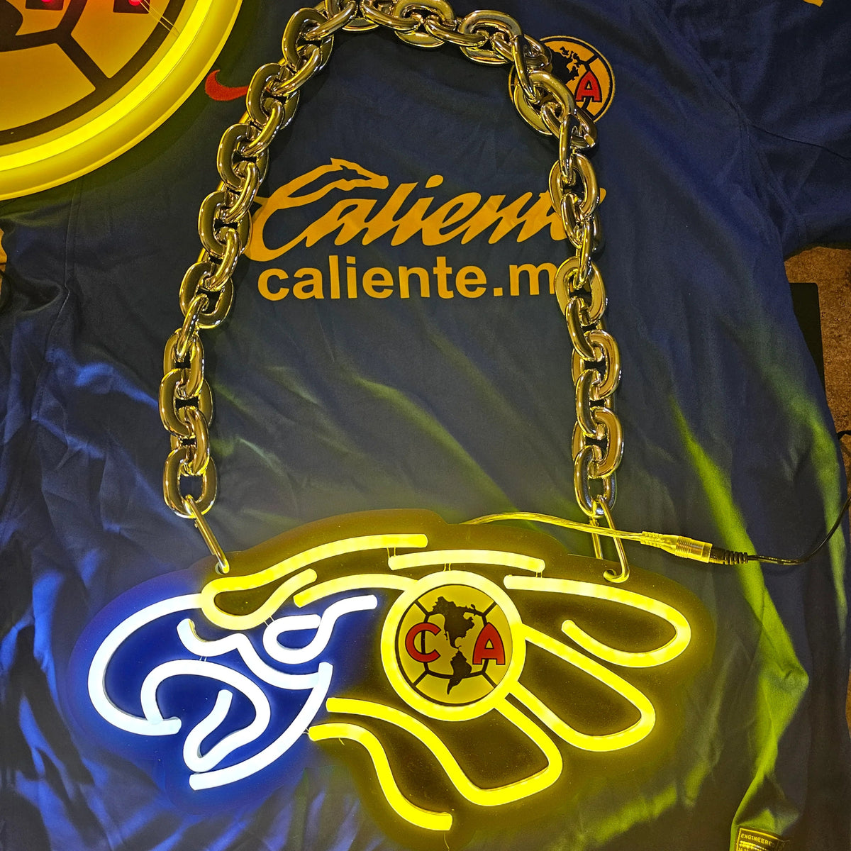 Philadelphia eagles American aguila LED Neon Sign with Hanging Chain Chains for fans