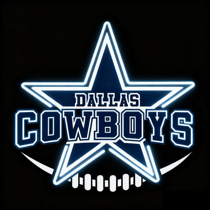 Make it into chains Dallas cowboys New types led lighting up sign Chains for fans