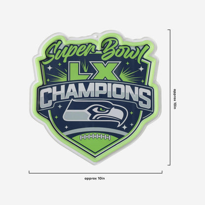 Seattle seahawks  LED Neon Sign with Hanging Chain Chains for fans