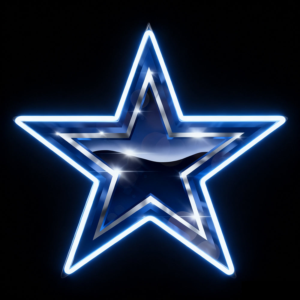 Make it into chains Dallas cowboys New types led lighting up sign Chains for fans