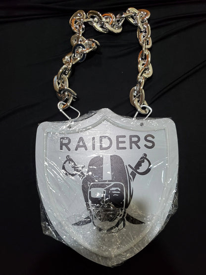 Las Vegas Raiders LED Neon Sign with Hanging Chain Chains for fans
