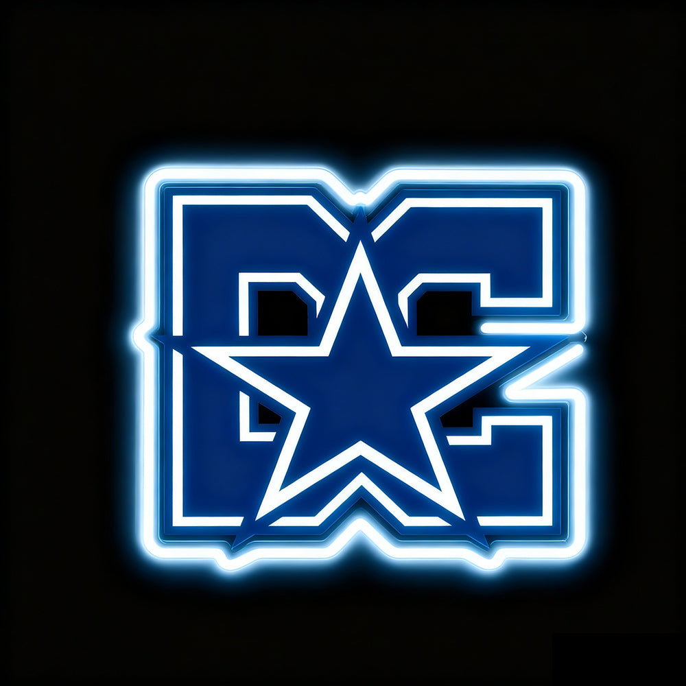 Make it into chains Dallas cowboys New types led lighting up sign Chains for fans