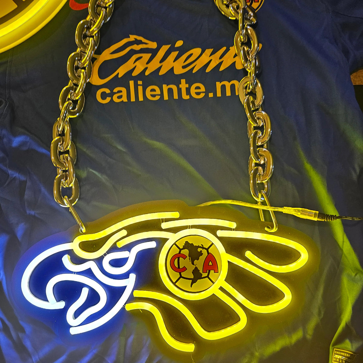 Philadelphia eagles American aguila LED Neon Sign with Hanging Chain Chains for fans