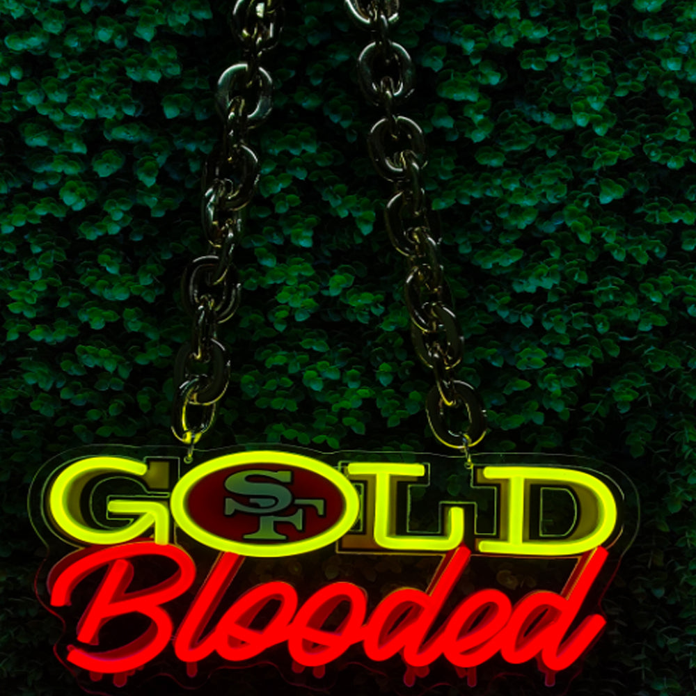 San Francisco 49ers NFL big logo chains Chains for fans