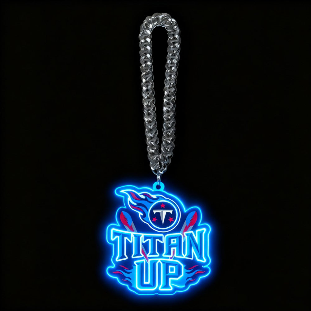 NFL big team logo chains led neon sign Chains for fans