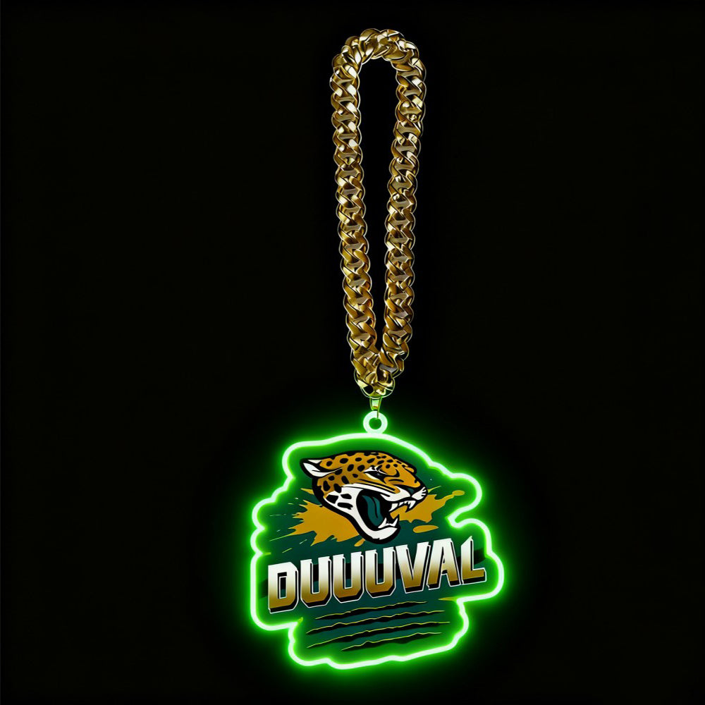 NFL big team logo chains led neon sign Chains for fans