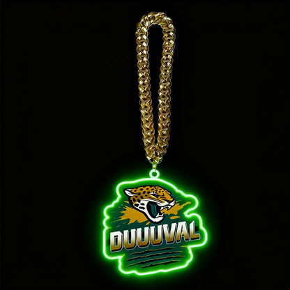NFL big team logo chains led neon sign Chains for fans