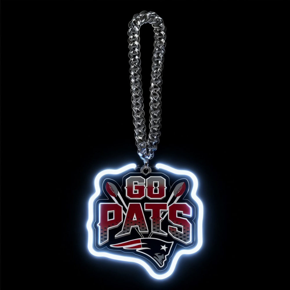 NFL big team logo chains led neon sign Chains for fans