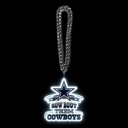 NFL big team logo chains led neon sign Chains for fans