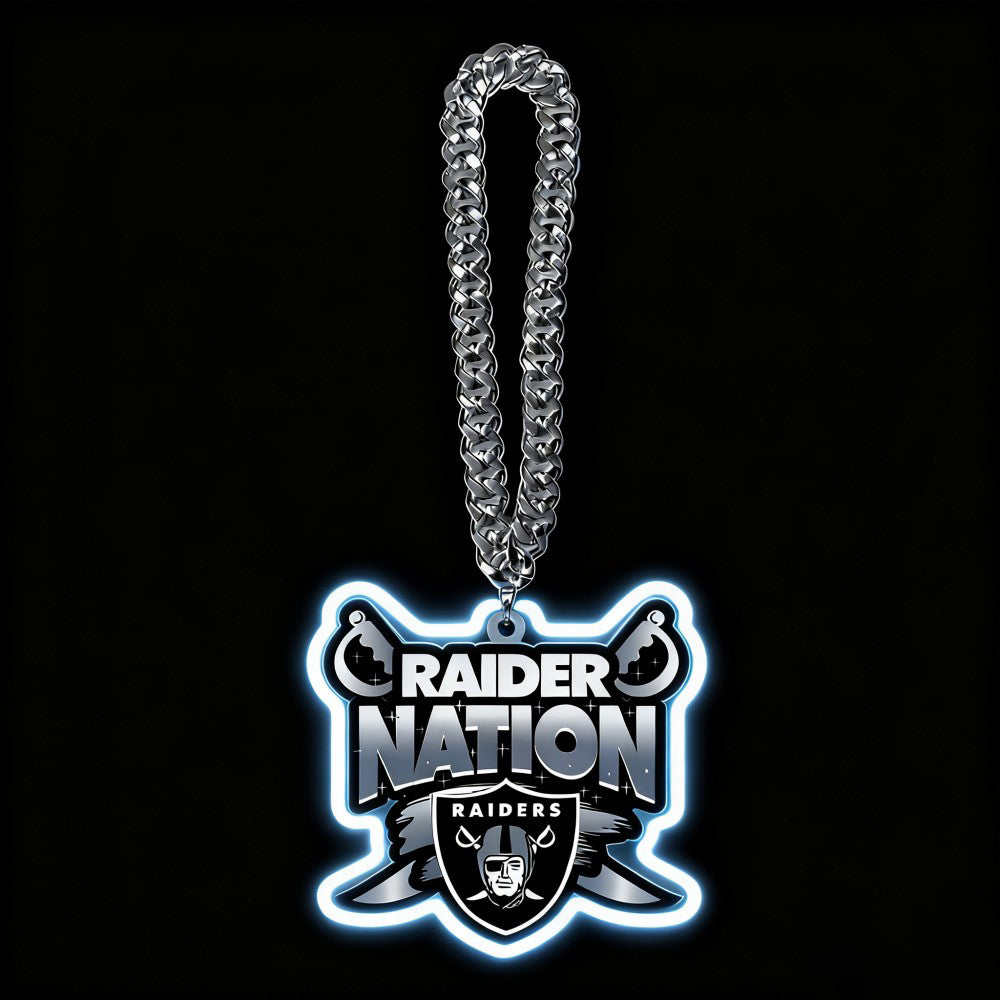 NFL big team logo chains led neon sign Chains for fans