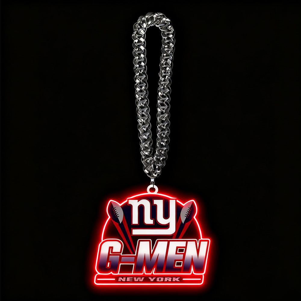 NFL big team logo chains led neon sign Chains for fans