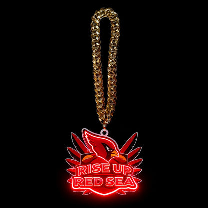 NFL big team logo chains led neon sign Chains for fans