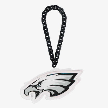 Illuminate Your Passion New Types American football Philadelphia eagle Neon Light Up Big Logo Chain Chains for fans