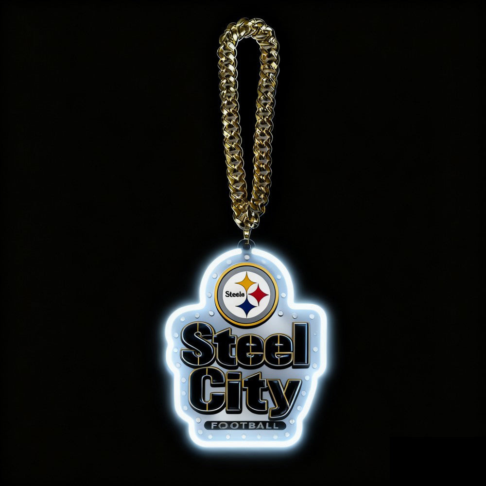 NFL big team logo chains led neon sign Chains for fans