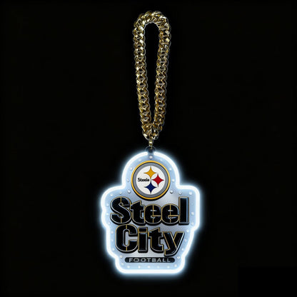 NFL big team logo chains led neon sign Chains for fans