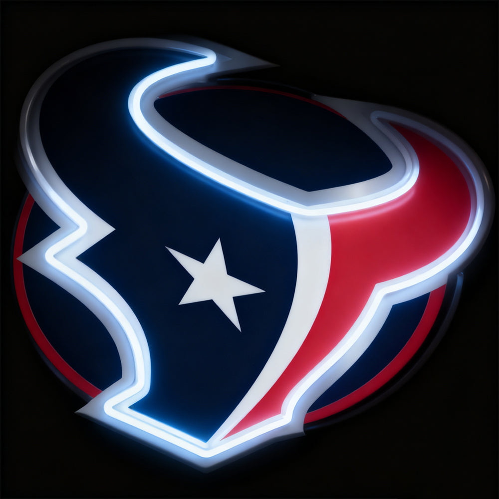 Make it into Necklace Houston Texans neon big chains Chains for fans