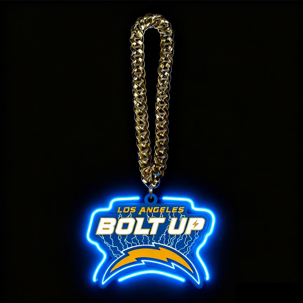 NFL big team logo chains led neon sign Chains for fans