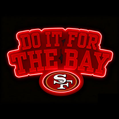 Make it into Necklace San Francisco 49ers neon big chains Chains for fans