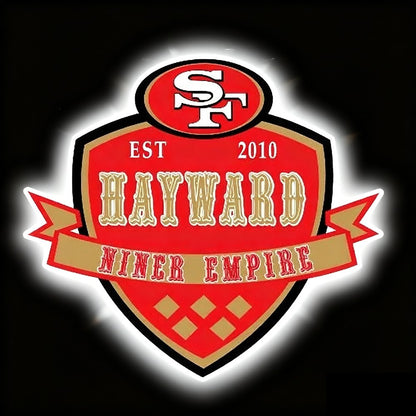 Stylish NFL Big logo 49ers team sign making into chain symbol for fans Chains for fans