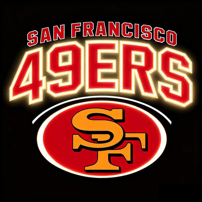 Stylish NFL Big logo 49ers team sign making into chain symbol for fans Chains for fans