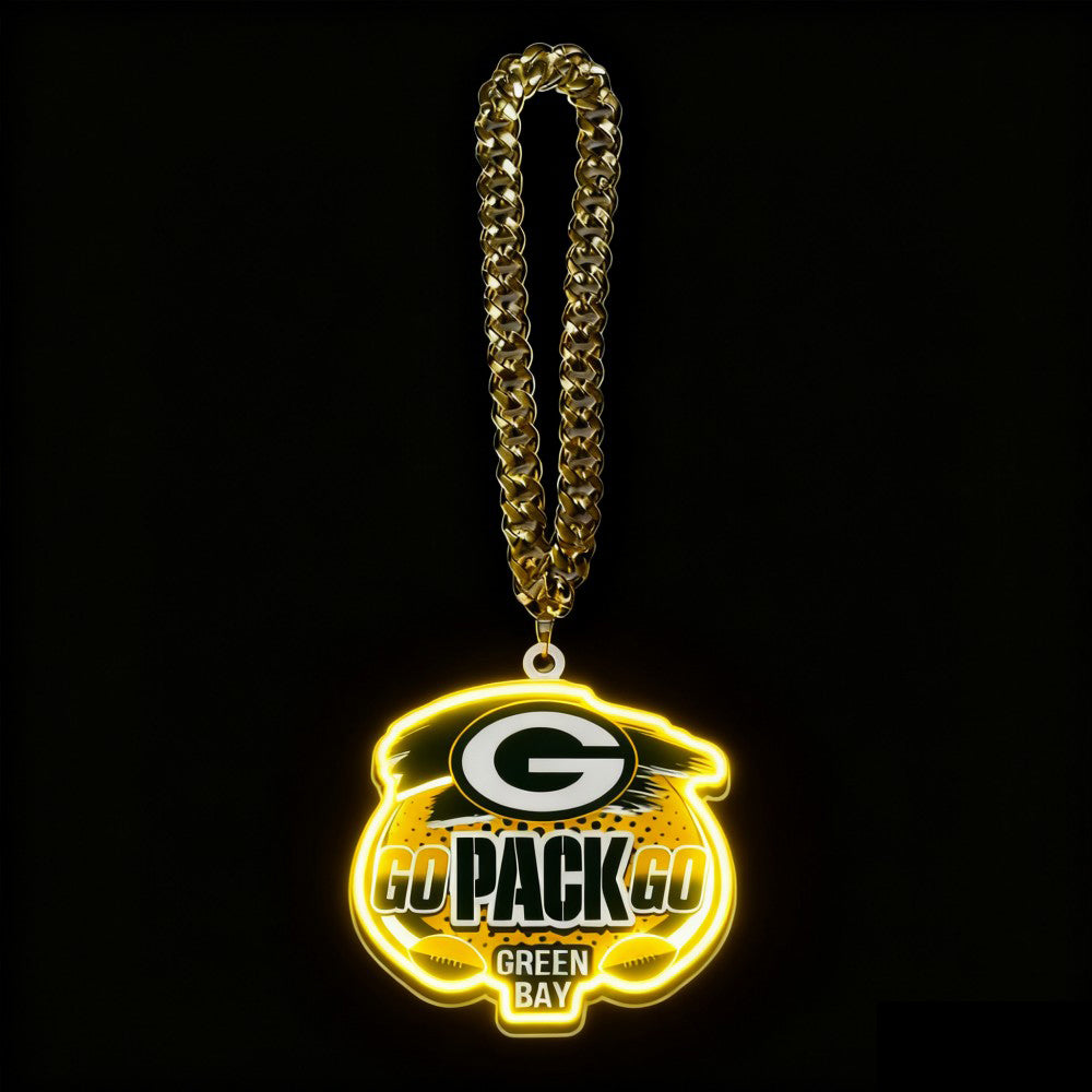 NFL big team logo chains led neon sign Chains for fans