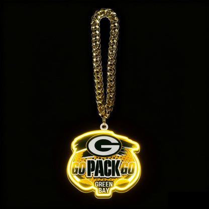 NFL big team logo chains led neon sign Chains for fans