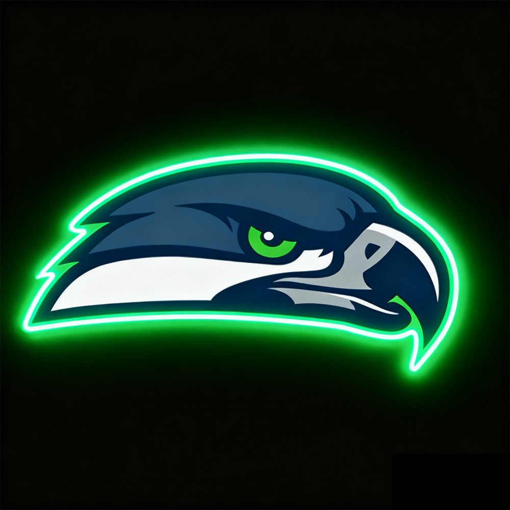 Latest NFL big  logo chains American football Neon sign light chains Chains for fans