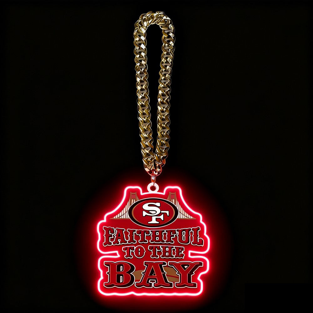 NFL big team logo chains led neon sign Chains for fans
