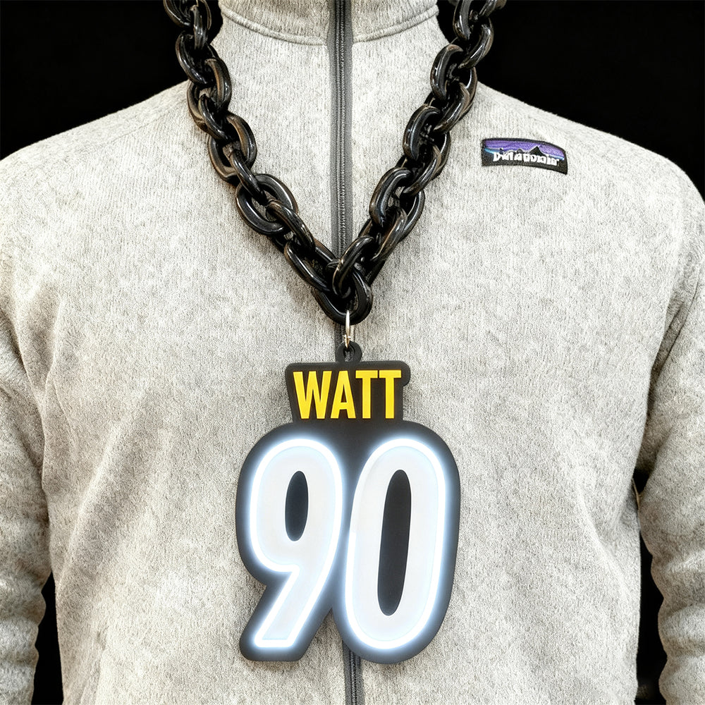 NFL Player 3D big team numbers logo chains Chains for fans