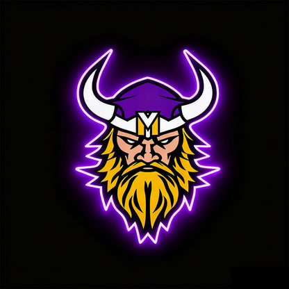 Latest NFL big  logo chains American football Neon sign light chains Chains for fans