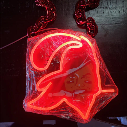 Illuminate Your Passion American football Tampa Bay Buccaneers lighting up sign for Super fans Chains for fans