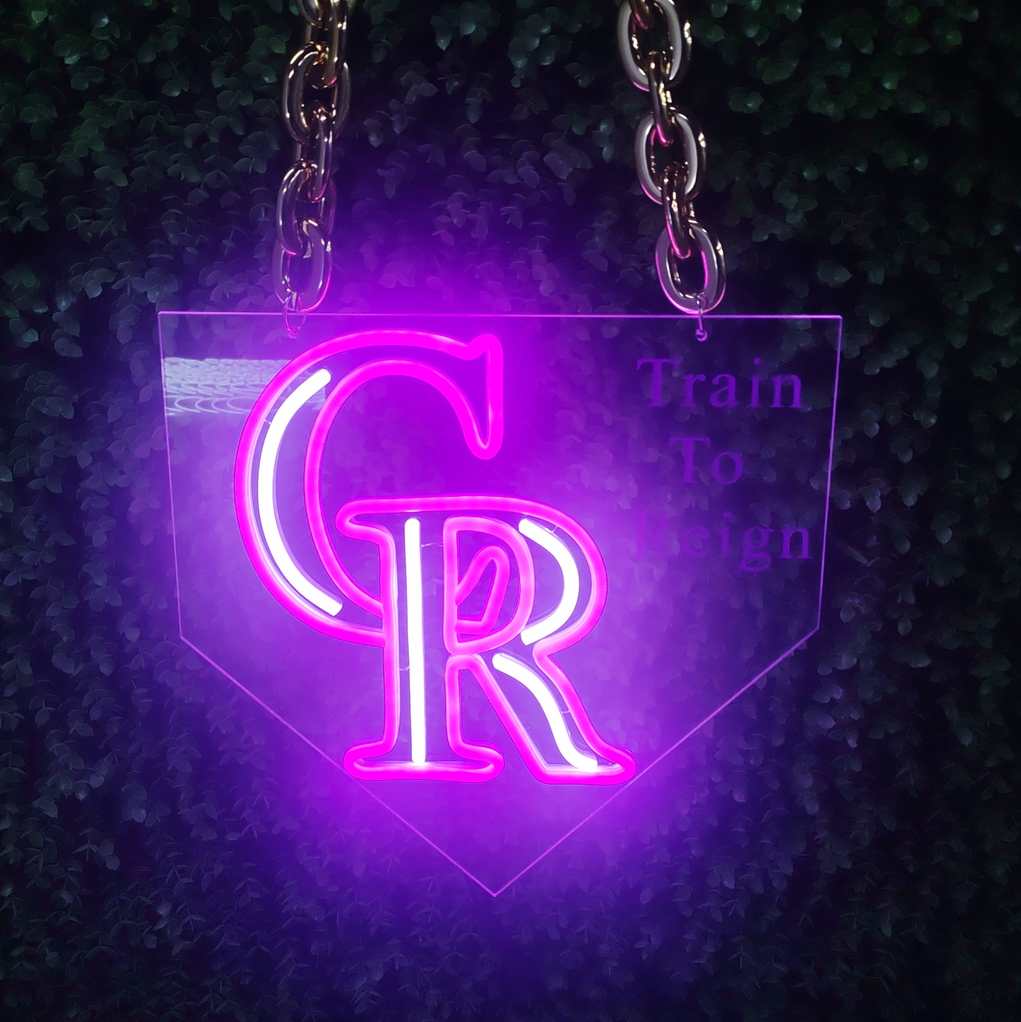 Colorado Rockies neon sign