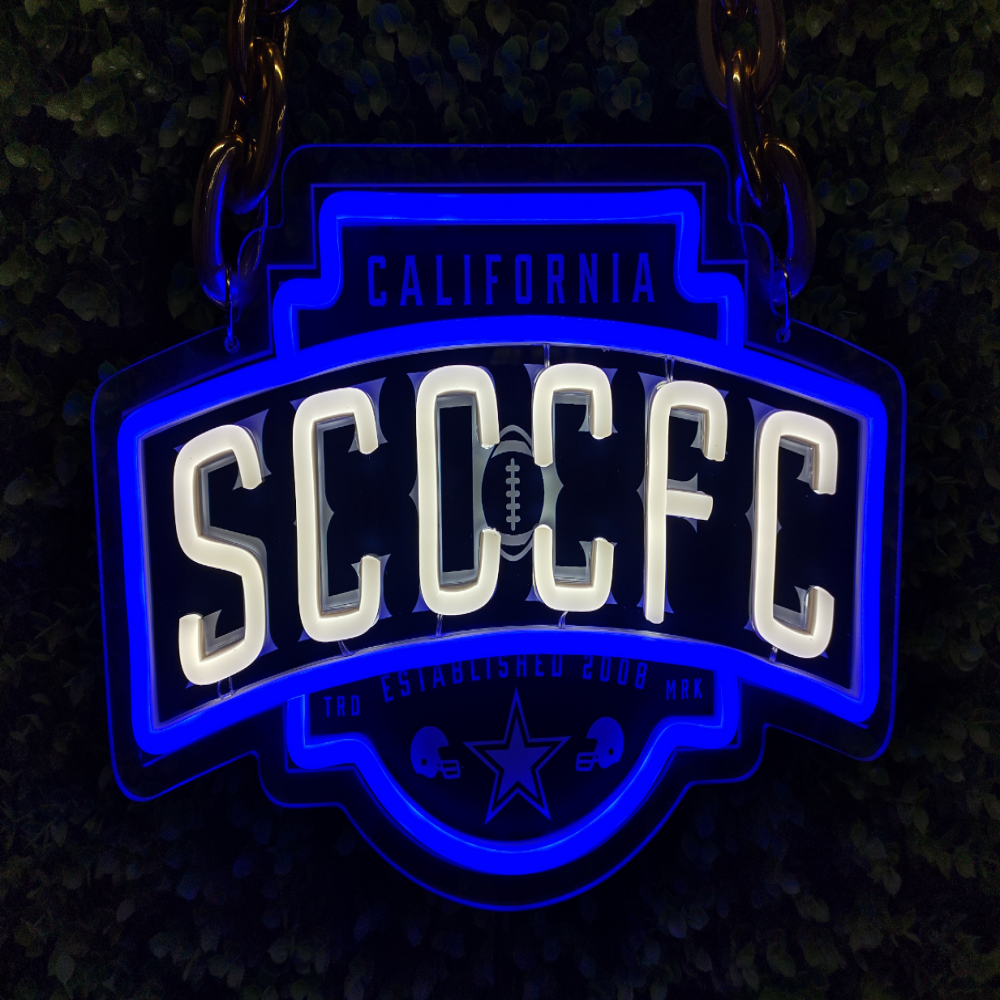 Dallas Cowboys fans Exclusive Led big logo symbol including necklace Chains for fans
