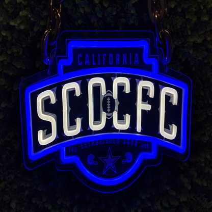 Dallas Cowboys fans Exclusive Led big logo symbol including necklace Chains for fans