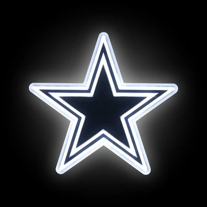 Sport fans Dallas exclusive Neon light up big logo chain 12V including chains Chains for fans