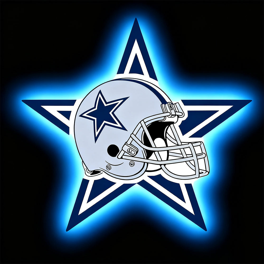 Stylish NFL Big logo Dallas Cowboys team sign making into chain symbol for fans Chains for fans