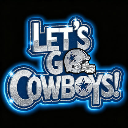 Stylish NFL Big logo Dallas Cowboys team sign making into chain symbol for fans Chains for fans