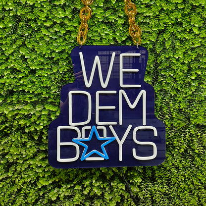 NFL fans chains  Dallas Cowboys Led big logo chains for team Chains for fans
