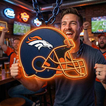 San Francisco 49ers Helmet Neon Sign 3D UV Printed Die-Cut Sports Chain LED Light Decor for Game Room Bar Gift Chains for fans