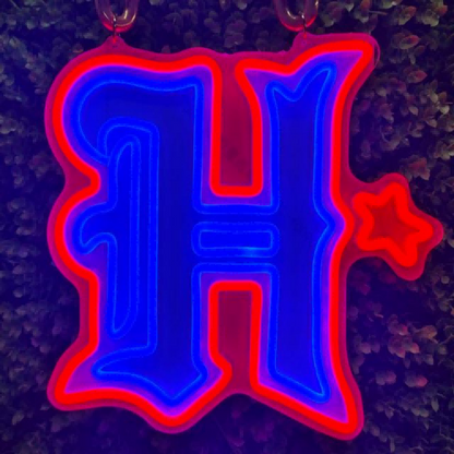 Houston Texans fans Exclusive Led big logo symbol including necklace Chains for fans