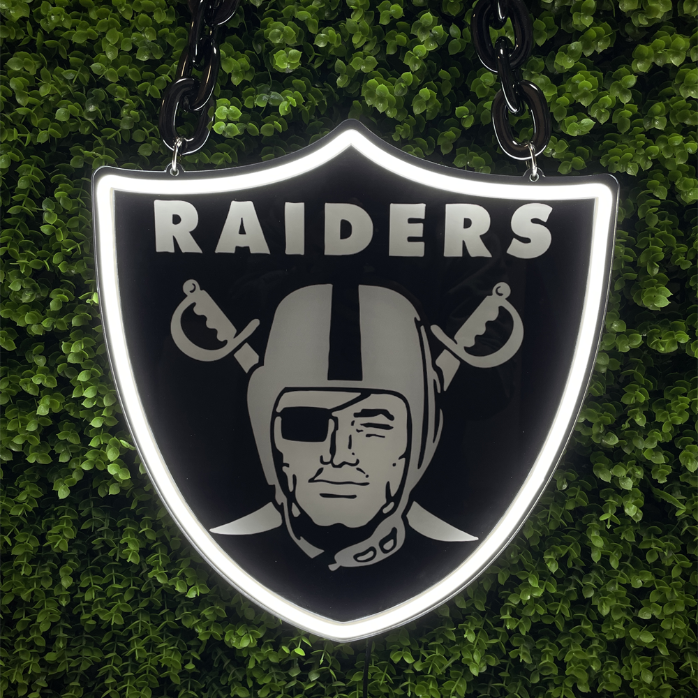NFL Las Vegas Raiders LED sport neon sign chain Chains for fans