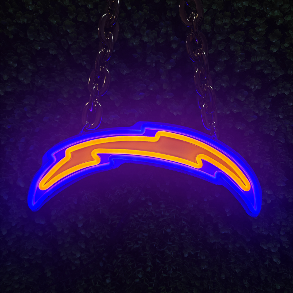 Light Up Your Loyalty with a Custom American Football Team Logo Neon Sign Chains for fans