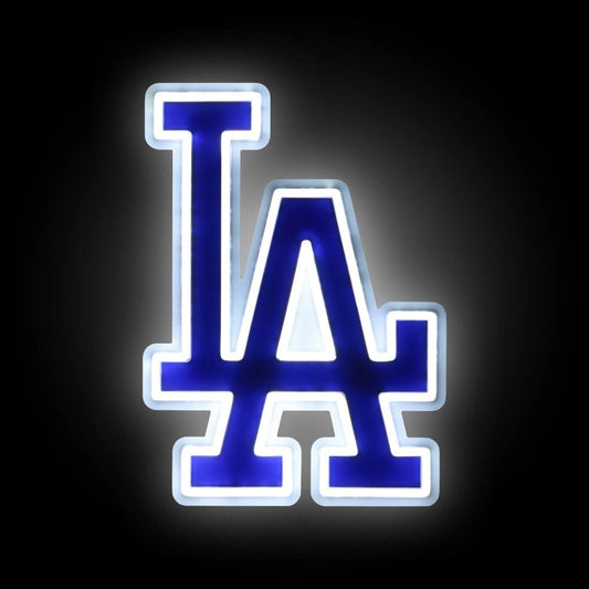 Sport fans Los angeles exclusive Neon light up big logo chain 12V including chains Chains for fans