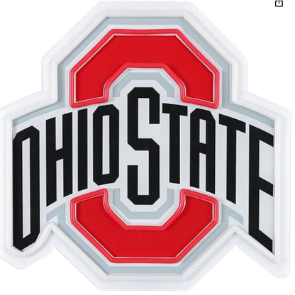 NCAA University football team logo Led lighting up neon sign Chains for fans