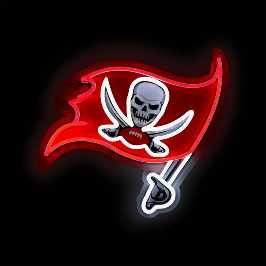 Super fan symbol Tampa Bay Buccaneers LED Neon Light Up Team Logo Sign Chain Chains for fans