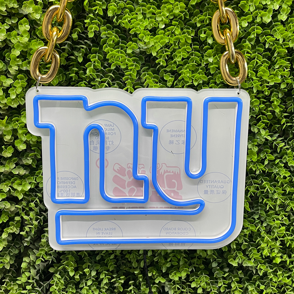 NFL New York Giants LED neon sign necklace（复制） Chains for fans