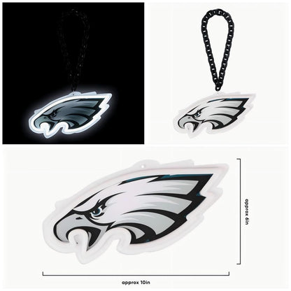 American football Big logo sign Most popular neon sign light Chains for fans
