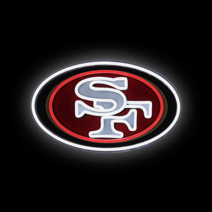 Sport fans San Francisco Neon light up big logo chain 12V including chains Chains for fans